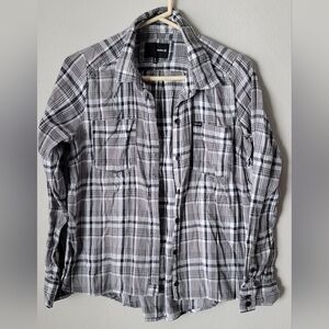 Hurley Plaid Flannel Shirt